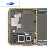 How to disassemble Samsung Galaxy S21 FE SM-G990, Step 5/1