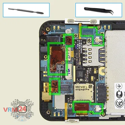 How to disassemble LG Optimus F5 P875, Step 8/1