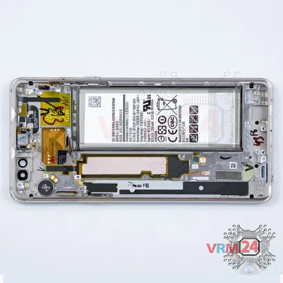 Cómo desmontar Samsung Galaxy Note FE SM-N935, Paso 15/1