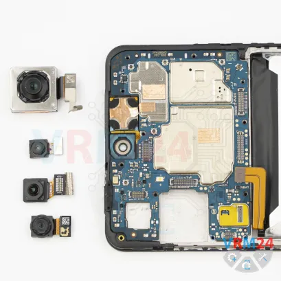 How to disassemble Samsung Galaxy M55 SM-M556, Step 13/2