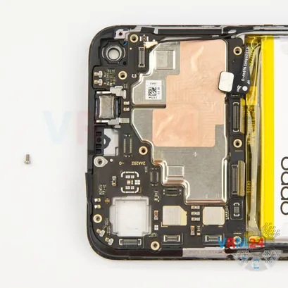 How to disassemble Oppo A55, Step 14/2