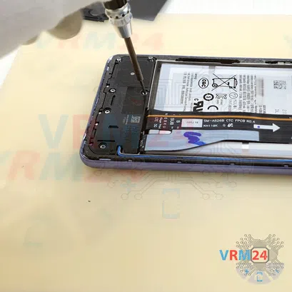Cómo desmontar Samsung Galaxy A52 SM-A525, Paso 7/3
