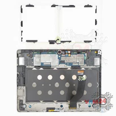Cómo desmontar Samsung Galaxy Tab S 10.5'' SM-T805, Paso 9/2