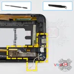 How to disassemble HTC One M9 Plus, Step 11/1