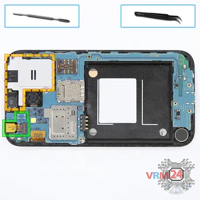 How to disassemble Samsung Galaxy Core Prime SM-G360, Step 5/1