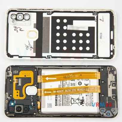 How to disassemble Samsung Galaxy M30s SM-M307, Step 3/2