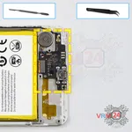 Cómo desmontar ZTE Blade V9 Vita, Paso 9/1