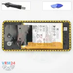 How to disassemble Xiaomi RedMi A5, Step 6/1