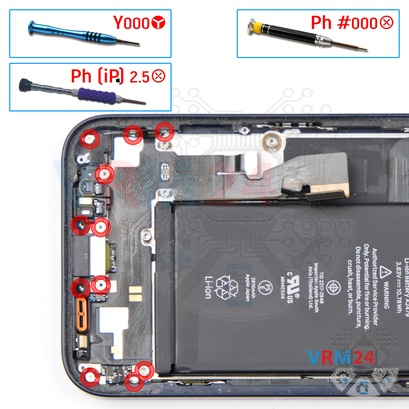 How to disassemble Apple iPhone 12, Step 19/1