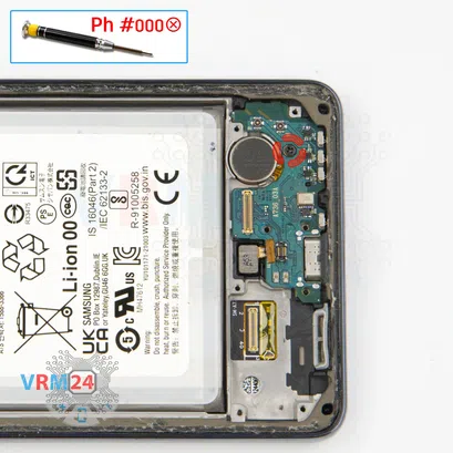 How to disassemble Samsung Galaxy A73 SM-A736, Step 12/1