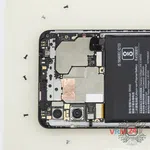 Cómo desmontar Xiaomi Redmi Note 6 Pro, Paso 12/2