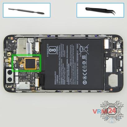 How to disassemble Xiaomi Mi A1, Step 5/1