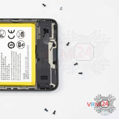 Como desmontar ZTE Blade A7 Vita por si mesmo, Passo 8/2