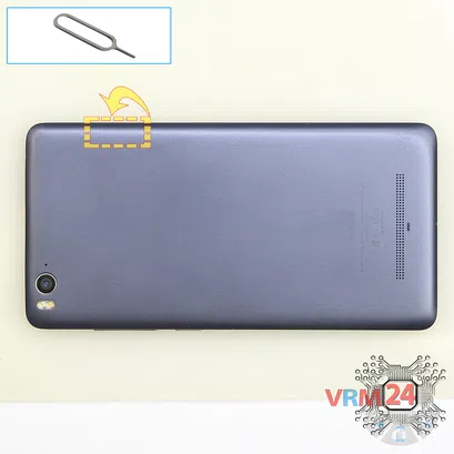 How to disassemble Xiaomi Mi 4i, Step 1/1