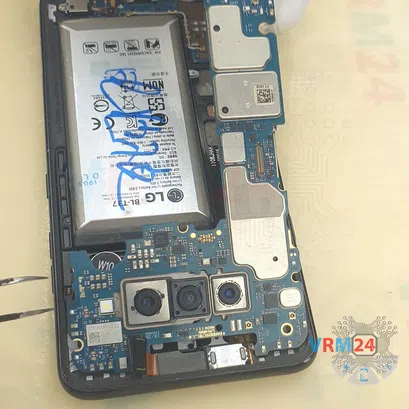 How to disassemble LG V40 ThinQ V405, Step 10/4