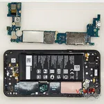 How to disassemble LG Q6α M700, Step 6/2