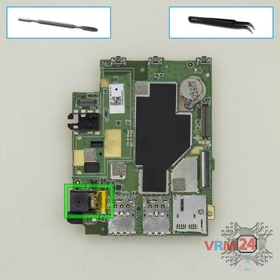 How to disassemble HTC Desire 820, Step 14/1