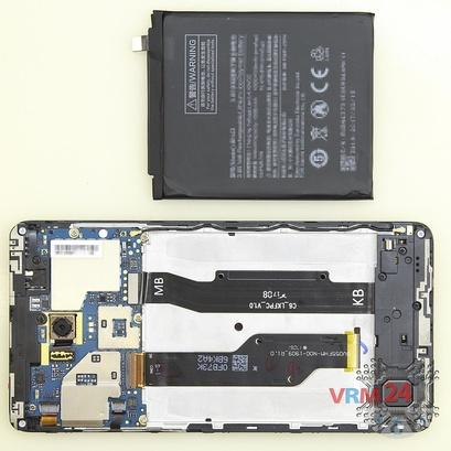 Cómo desmontar Xiaomi RedMi Note 4X, Paso 5/2