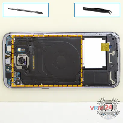 How to disassemble Samsung Galaxy S7 Edge SM-G935, Step 5/1