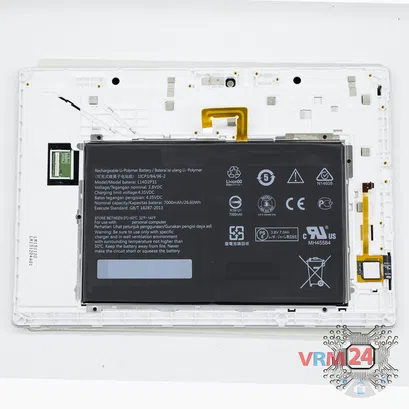 How to disassemble Lenovo Tab 2 A10-70, Step 16/1