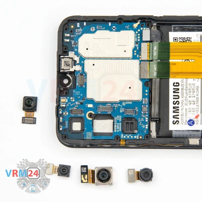 How to disassemble Samsung Galaxy A14 SM-A145, Step 12/2