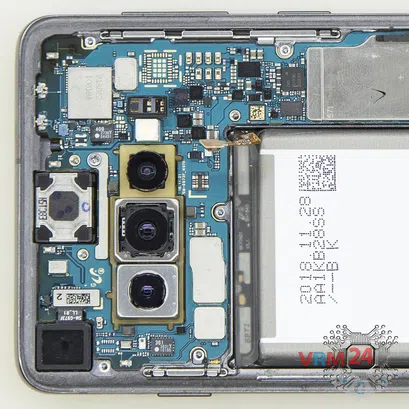How to disassemble Samsung Galaxy S10 SM-G973, Step 5/3
