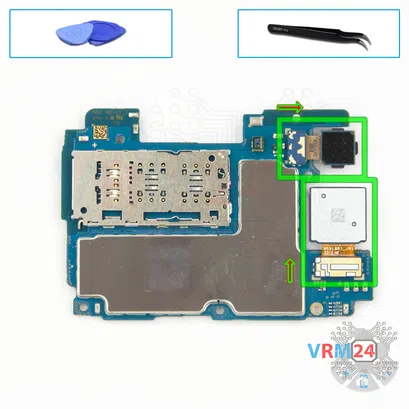 How to disassemble Samsung Galaxy A24 SM-A245, Step 16/1