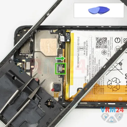 How to disassemble Xiaomi RedMi A5, Step 8/1