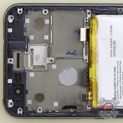 How to disassemble Asus ZenFone 3 ZE520KL, Step 18/2