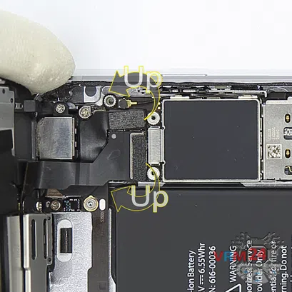 Cómo desmontar Apple iPhone 6S, Paso 6/2