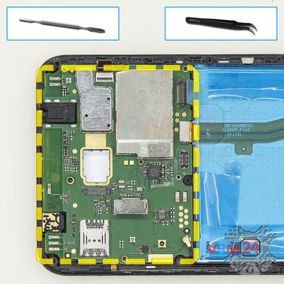 How to disassemble Alcatel OT A7 5090Y, Step 9/1
