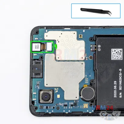 How to disassemble Samsung Galaxy A01 Core SM-A013, Step 7/1