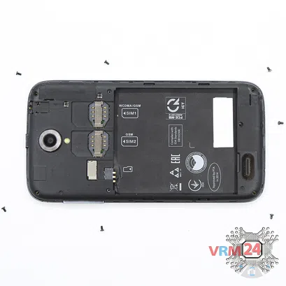 How to disassemble Lenovo A859, Step 3/2