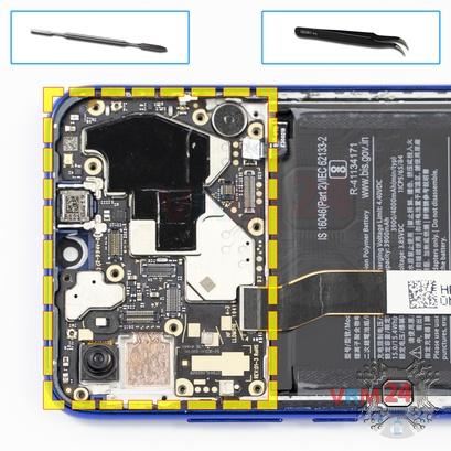 How to disassemble Xiaomi Redmi Note 8, Step 15/1