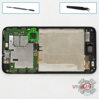 How to disassemble HTC Desire 816, Step 8/1