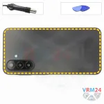 How to disassemble Samsung Galaxy A17 4G SM-A175, Step 3/1
