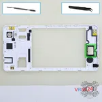How to disassemble ZTE Blade X3 A452, Step 4/1