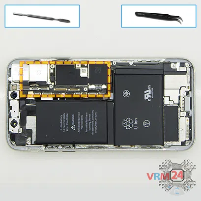 How to disassemble Apple iPhone X, Step 8/1