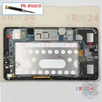 How to disassemble Samsung Galaxy Tab Pro 8.4'' SM-T320, Step 6/1