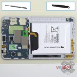 Cómo desmontar Samsung Galaxy Tab A 7.0'' SM-T285, Paso 3/1