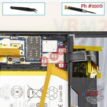 Cómo desmontar Lenovo Tab M10 Plus TB-X606F, Paso 5/1