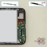 How to disassemble Micromax Bolt Ultra 2 Q440, Step 7/1
