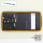 How to disassemble HTC Desire 326G, Step 4/1