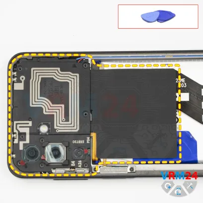 How to disassemble Samsung Galaxy A26 SM-A268, Step 5/1
