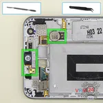 How to disassemble LG X cam K580, Step 13/1