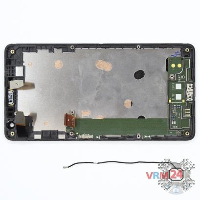 How to disassemble Microsoft Lumia 535 DS RM-1090, Step 10/2