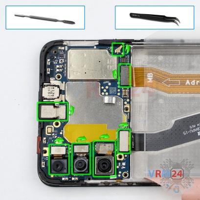 How to disassemble Huawei Honor 9A, Step 15/1