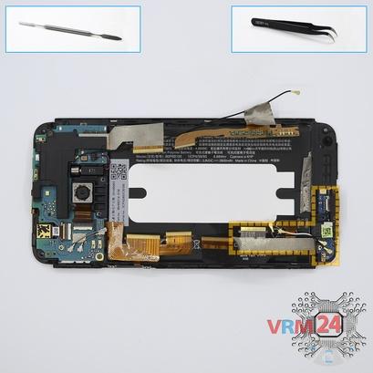How to disassemble HTC One E8, Step 10/1