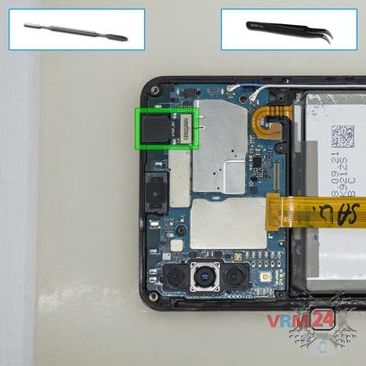 Cómo desmontar Samsung Galaxy A7 (2018) SM-A750, Paso 10/1