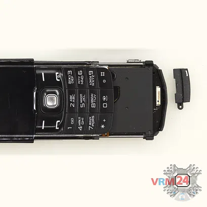 How to disassemble Nokia 8600 LUNA RM-164, Step 7/2